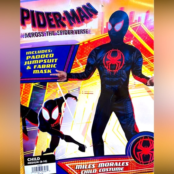 NWT Spiderman Miles Morales costume - Picture 1 of 1